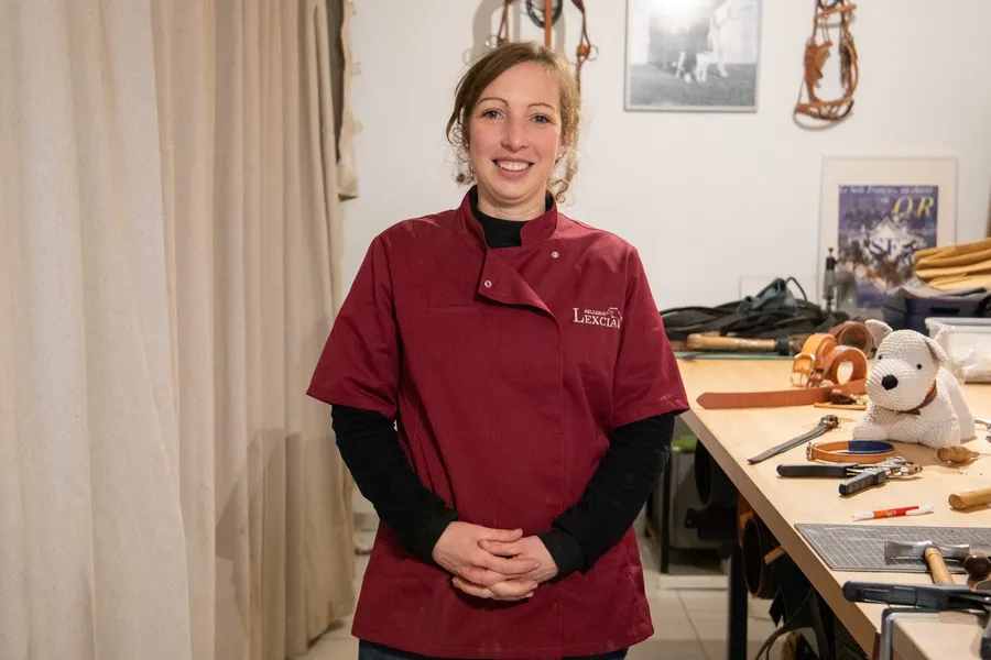 Anne-Laure : Maroquinière Sellier à Reims