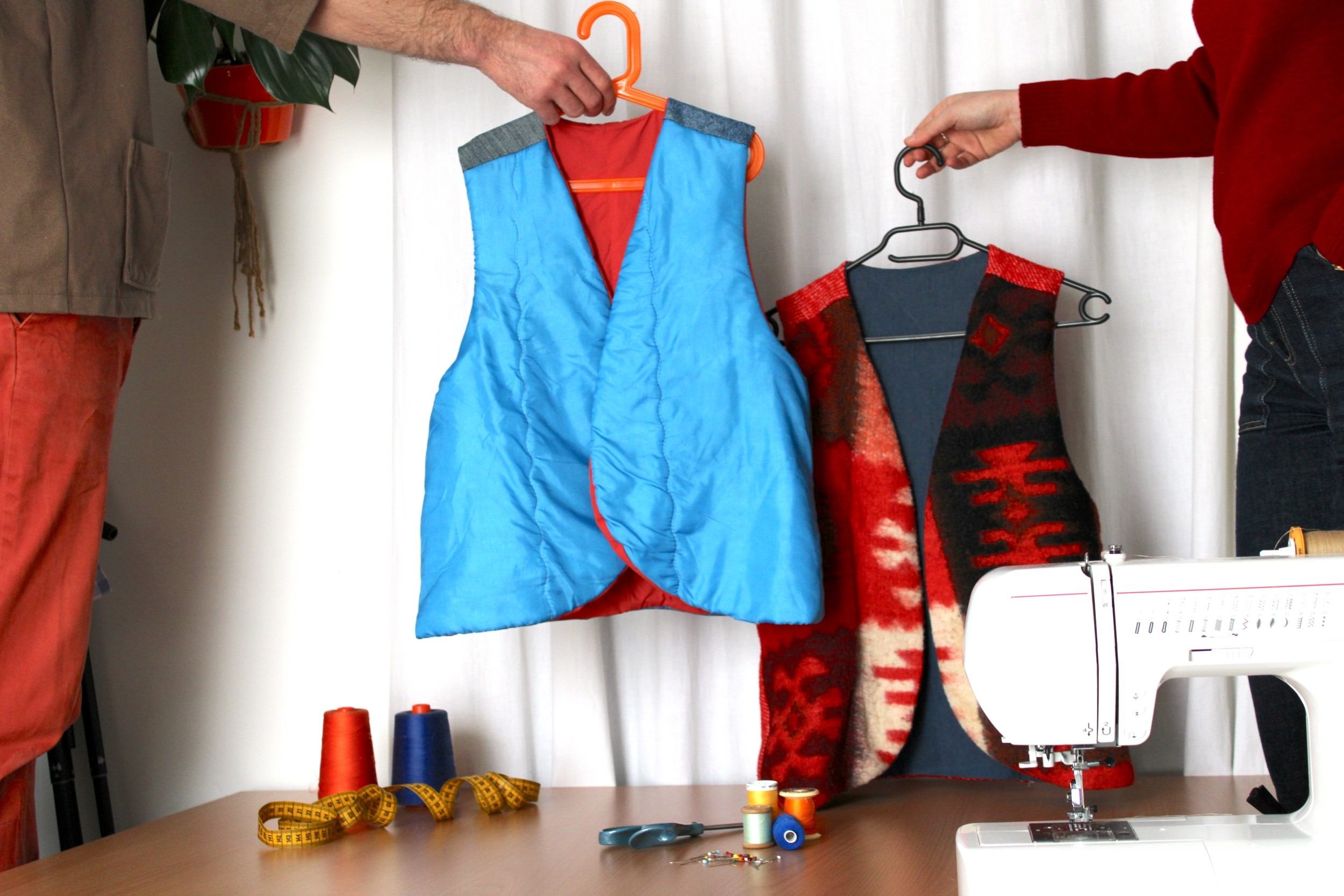 Cousez votre plastron ou gilet sans manches