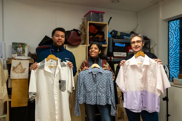 Fabrication d'une chemise upcyclée avec Fatima - Image n°5 - Wecandoo