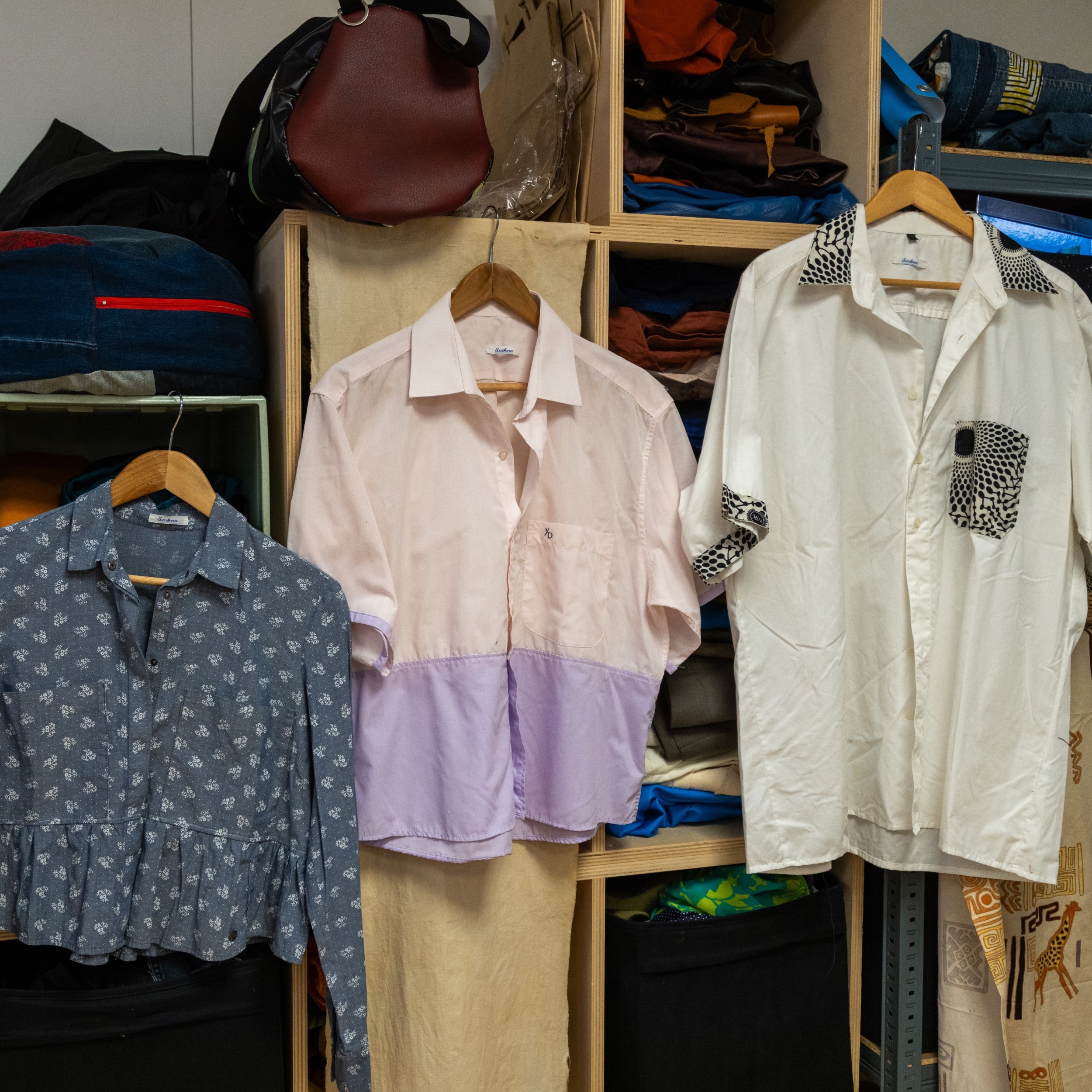 Fabrication d'une chemise upcyclée