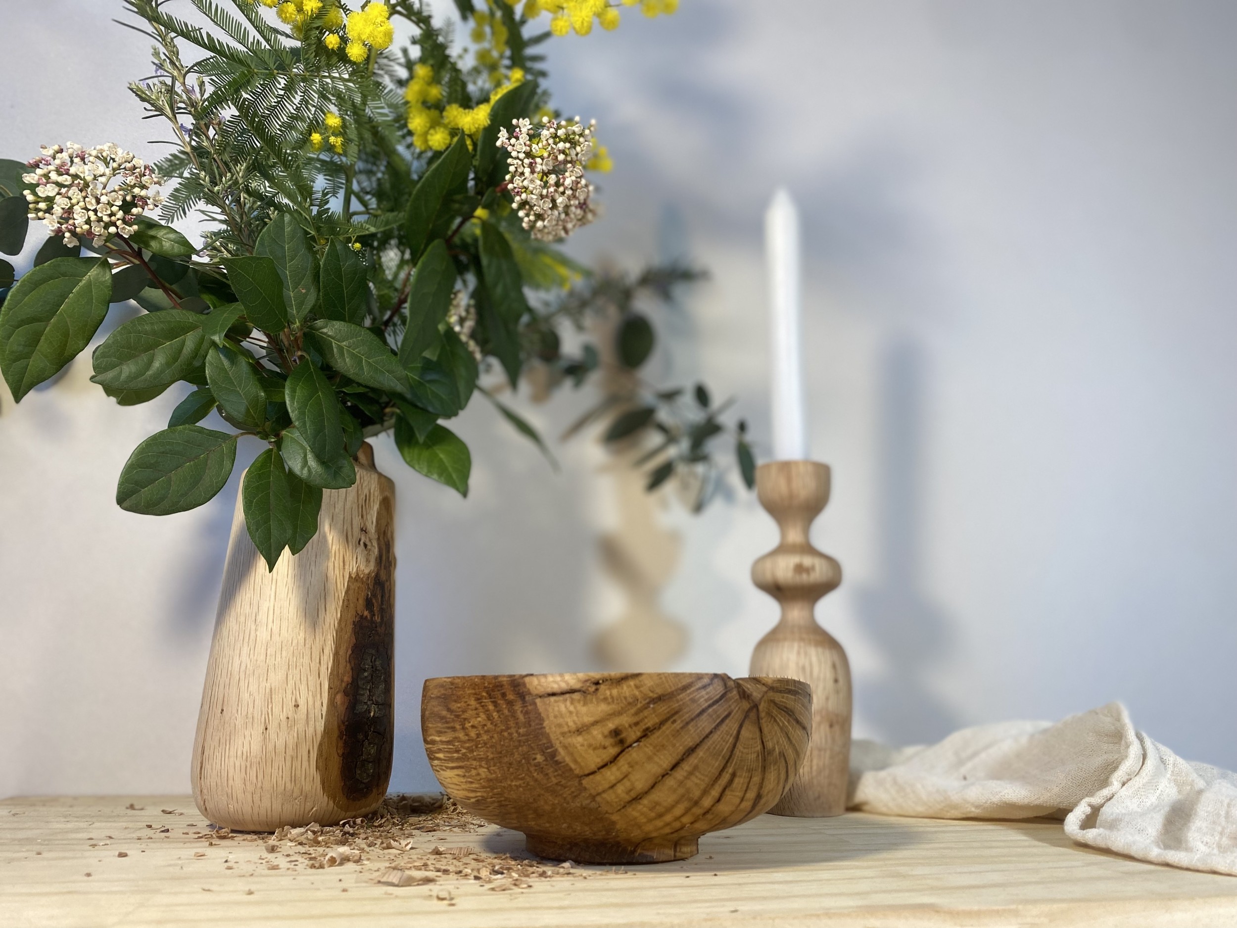 Wecandoo - Réalisez votre bol, vase ou bougeoir en bois avec Clément - Image n°1