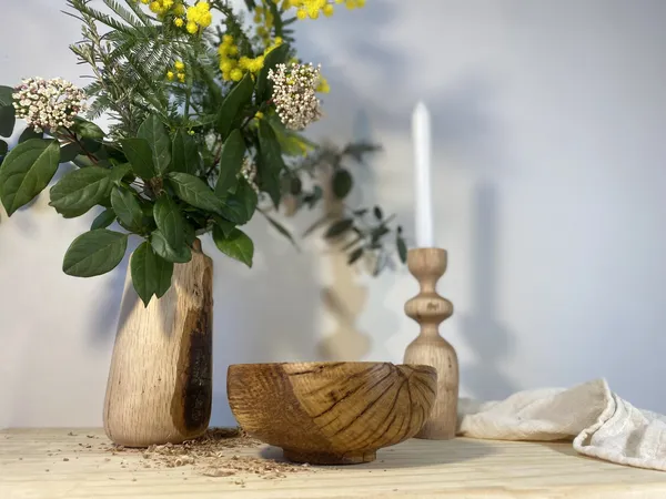 Wecandoo - Réalisez votre bol, vase ou bougeoir en bois