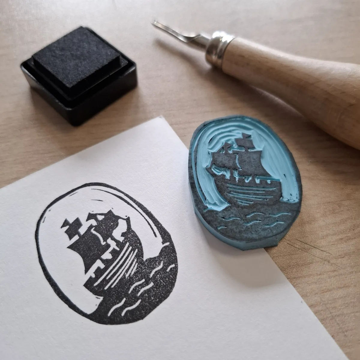 Gravez votre tampon personnalisé ou ex-libris