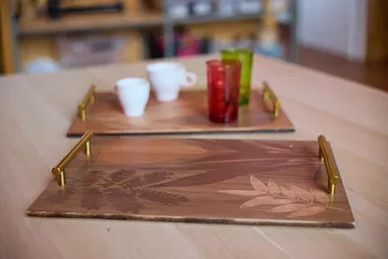 Réalisez votre plateau de service en bois