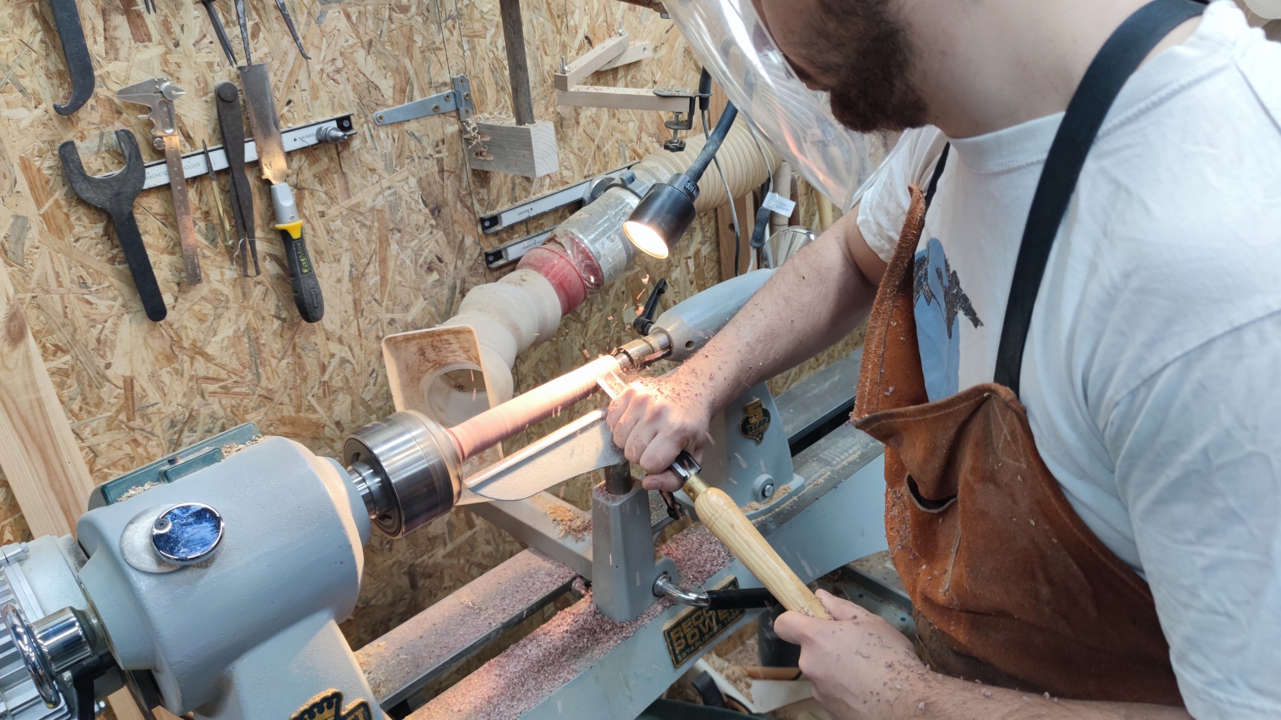 Initiez-vous au tour à bois en duo