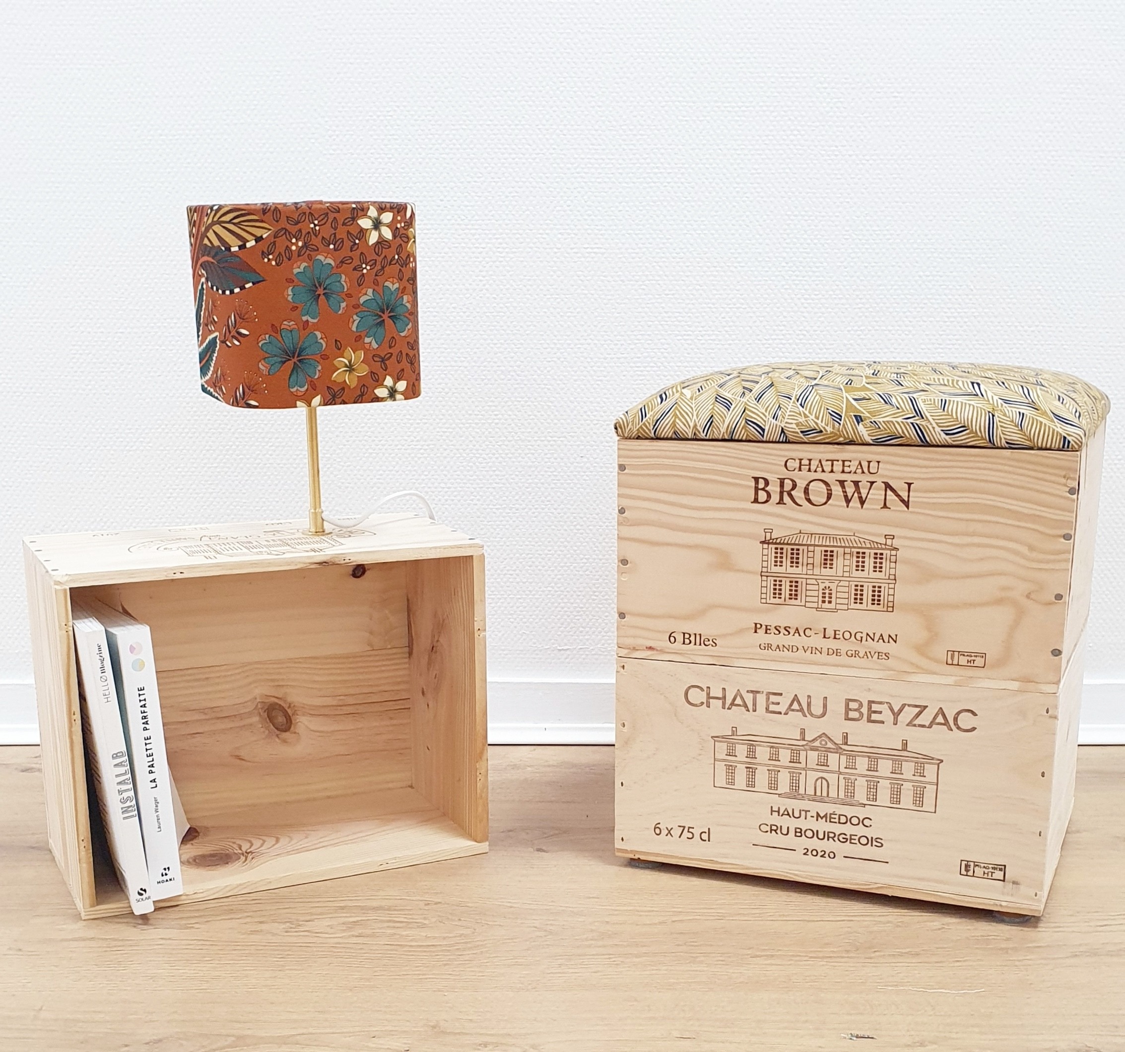 Transformez une caisse de vin en groupe