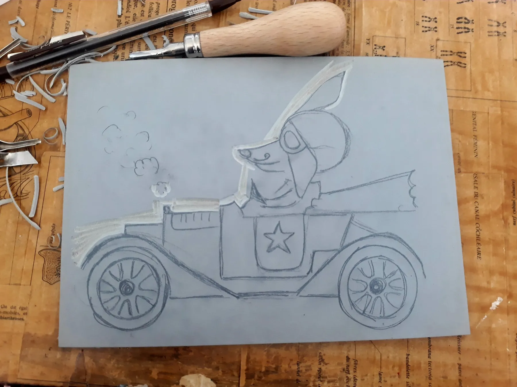 Découvrez la linogravure avec Corinne - Image n°2 - Wecandoo