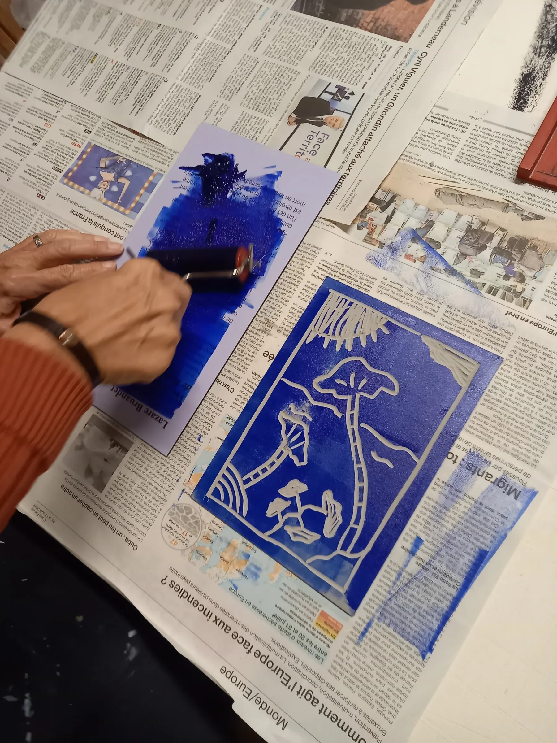 Découvrez la linogravure avec Corinne - Image n°3 - Wecandoo