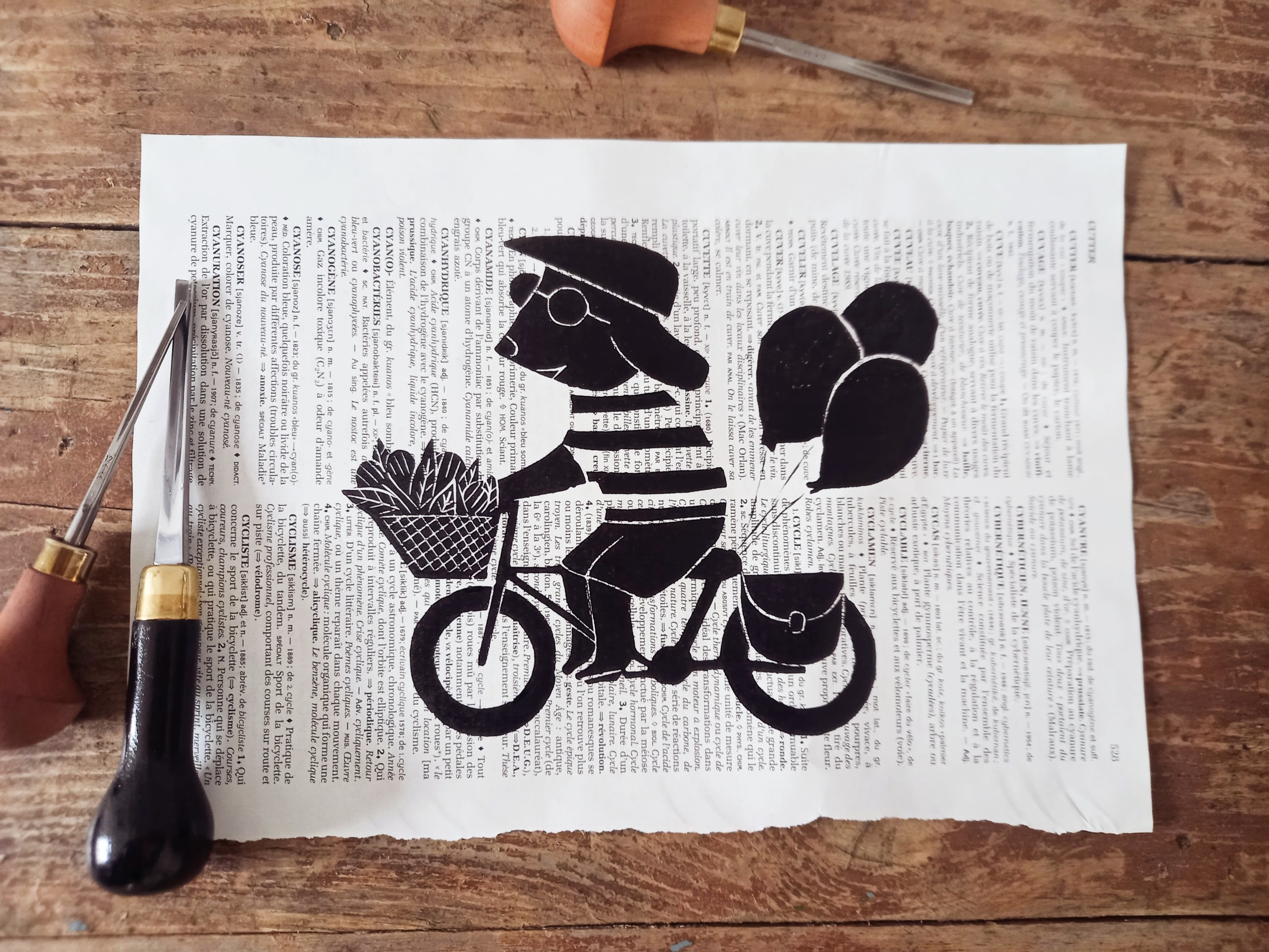 Découvrez la linogravure