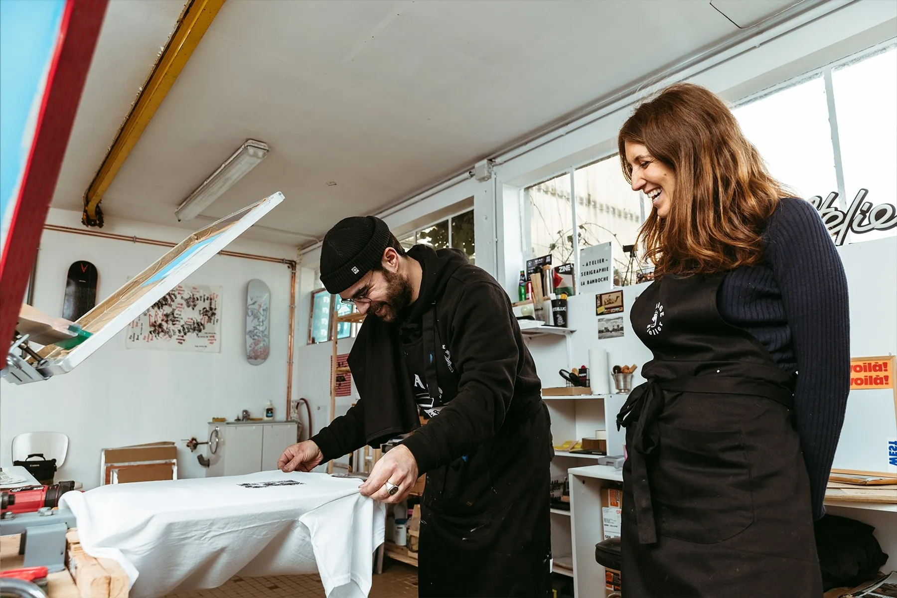 Sérigraphiez votre tote-bag et votre t-shirt avec Clément - Afbeelding nr. 2 - Wecandoo