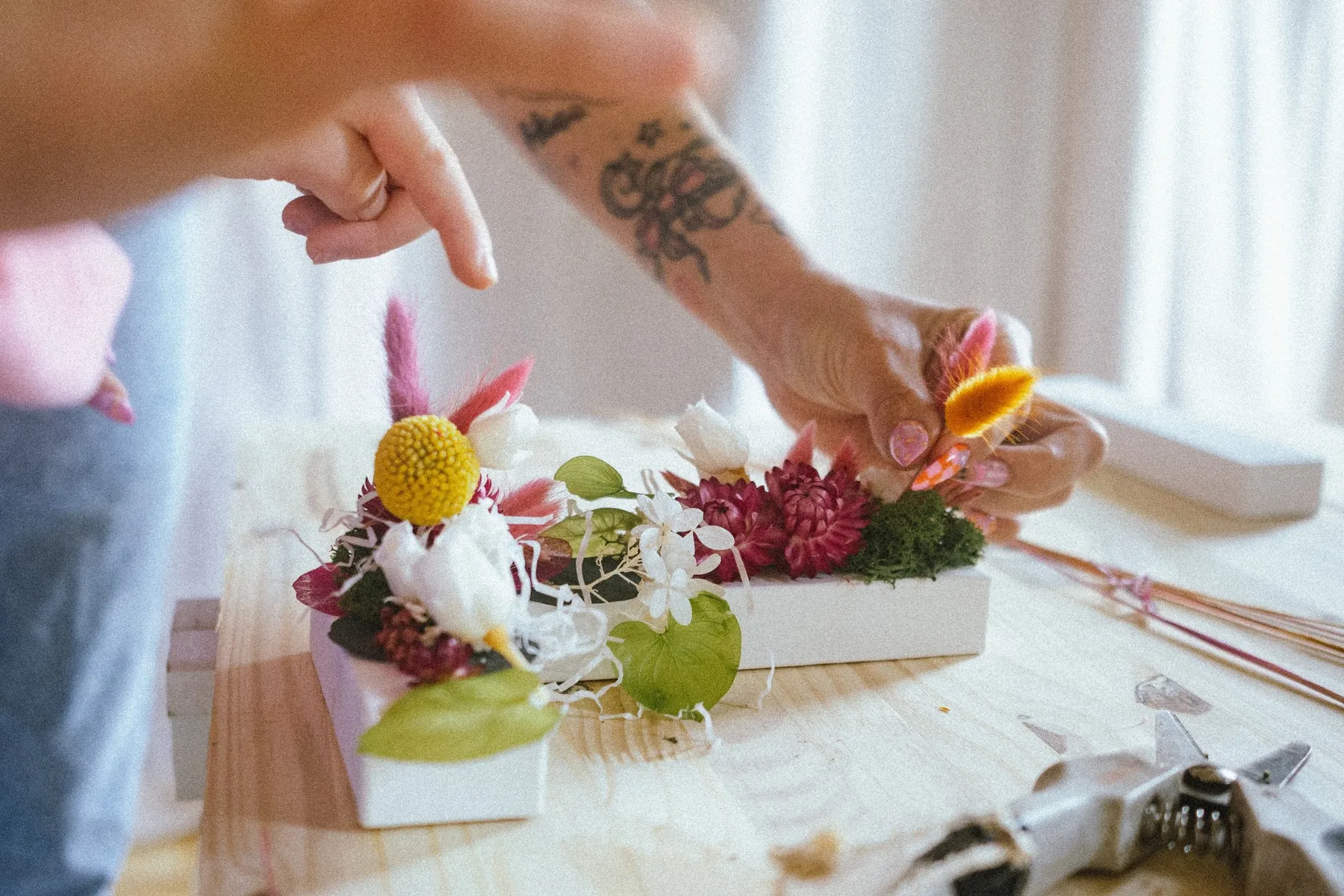 Réalisez vos lettres fleuries en duo avec votre enfant accompagnés par Auréa - Image n°1 - Wecandoo