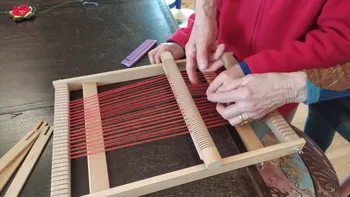 Découvrez le tissage en duo avec votre enfant