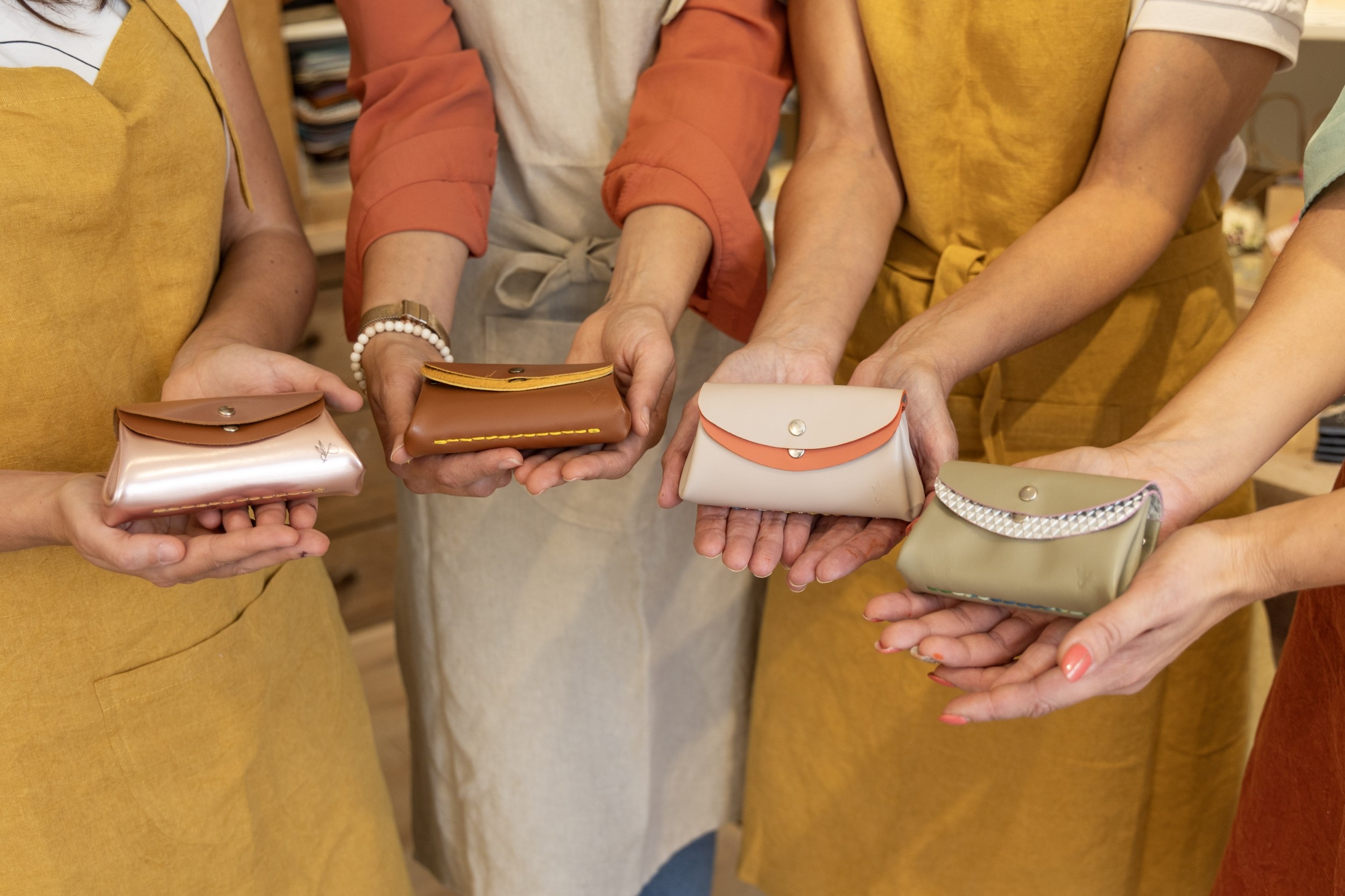 Fabriquez votre porte-monnaie en cuir