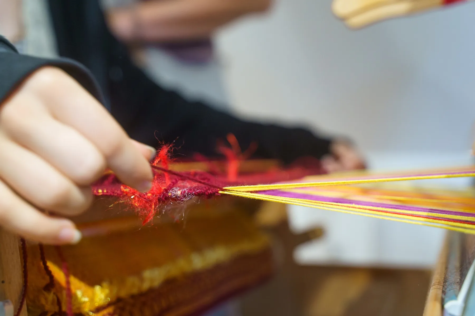 Découvrez le tissage en duo avec votre enfant accompagnés par Claire et Anne - Image n°1 - Wecandoo