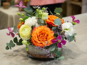 Réalisez votre composition florale