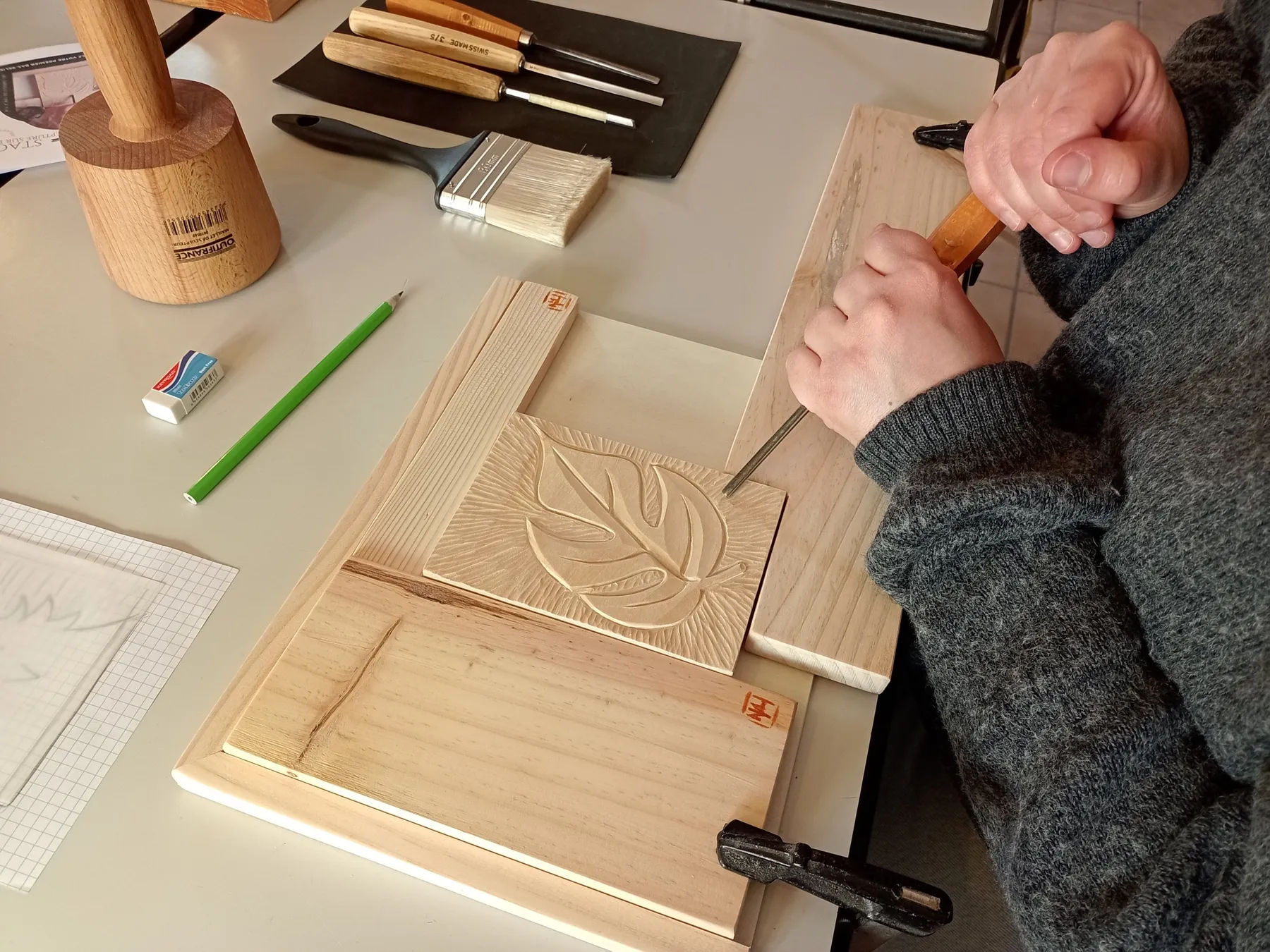 Découvrez la sculpture sur bois avec Mélanie - Image n°2 - Wecandoo