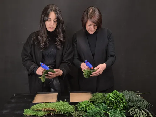 Réalisez votre tableau végétal avec Lénaïc et Emmanuelle - Afbeelding nr. 2 - Wecandoo