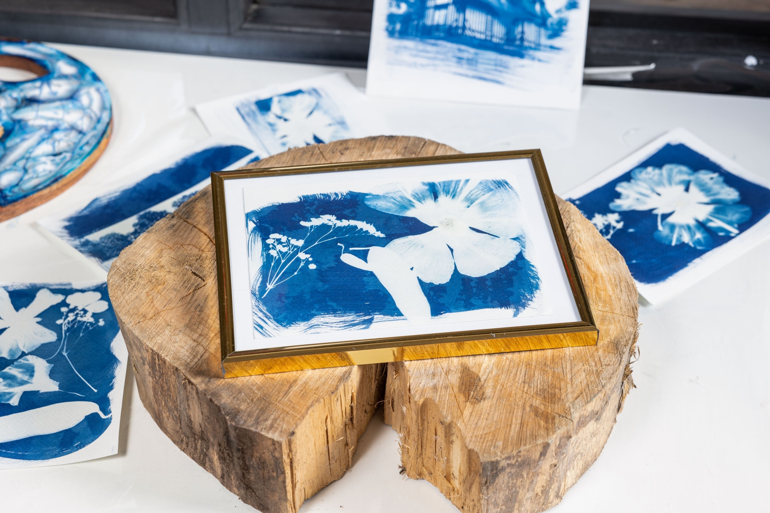 Initiez-vous à l'impression cyanotype