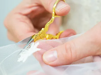 Réalisez votre voile de mariée