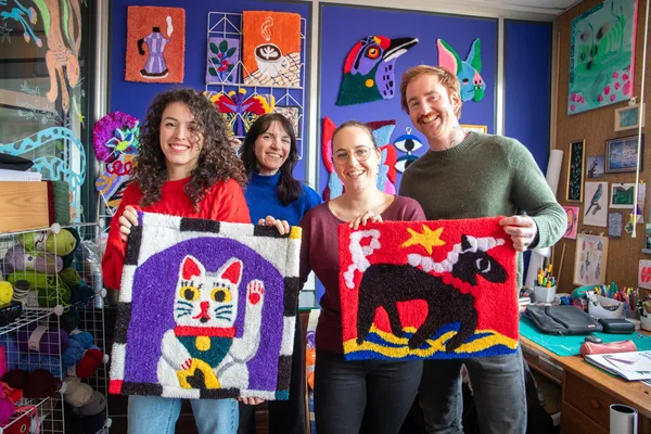 Tuftez votre tapis 50x50cm avec Anaëlle - Image n°5 - Wecandoo