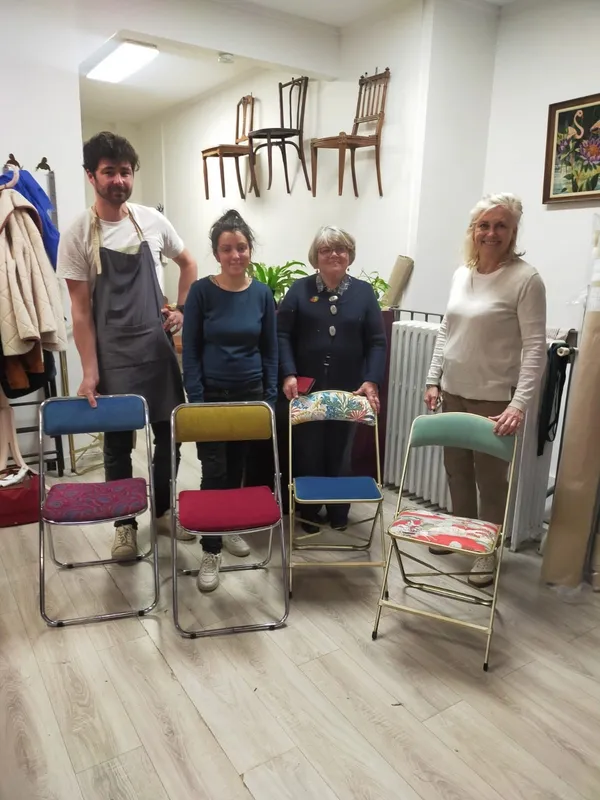 Tapissez votre chaise pliante vintage - Image n°5 - Wecandoo