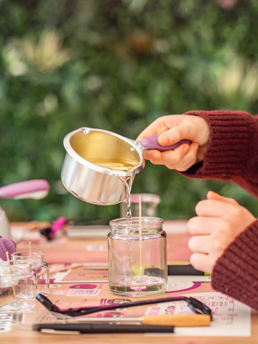 Fabriquez vos trois bougies avec Maxime - Afbeelding nr. 1 - Wecandoo