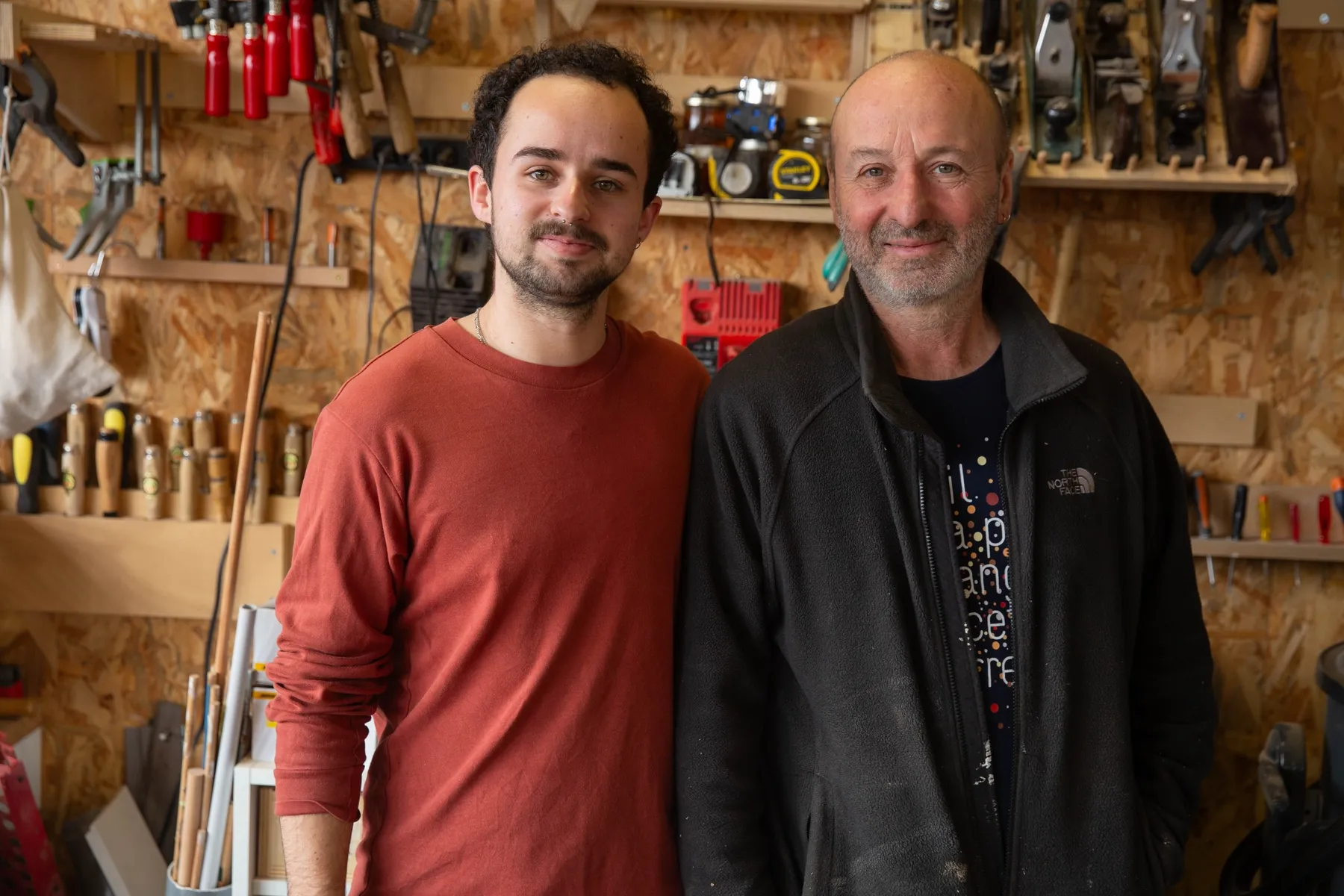 undefined Gilles, Léon et leur équipe