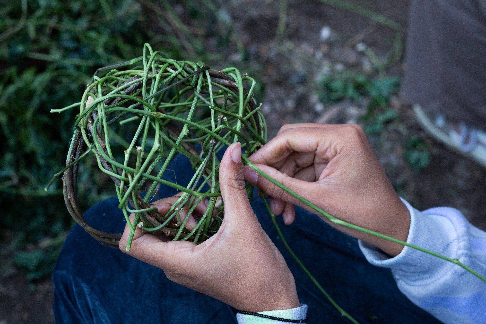 Découvrez la vannerie en duo avec votre enfant