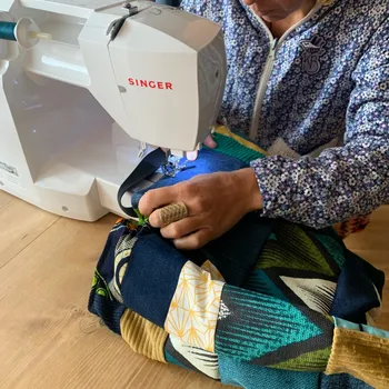 Réalisez votre création upcyclée en patchwork