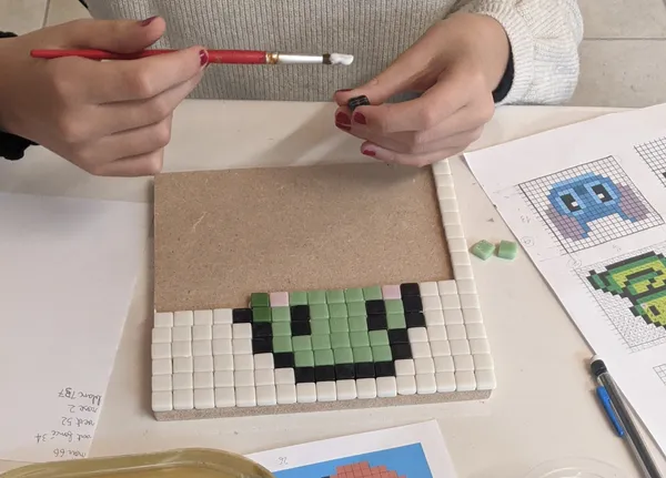 Réalisez votre Pixel Art en mosaïque avec Cécile - Image n°3 - Wecandoo