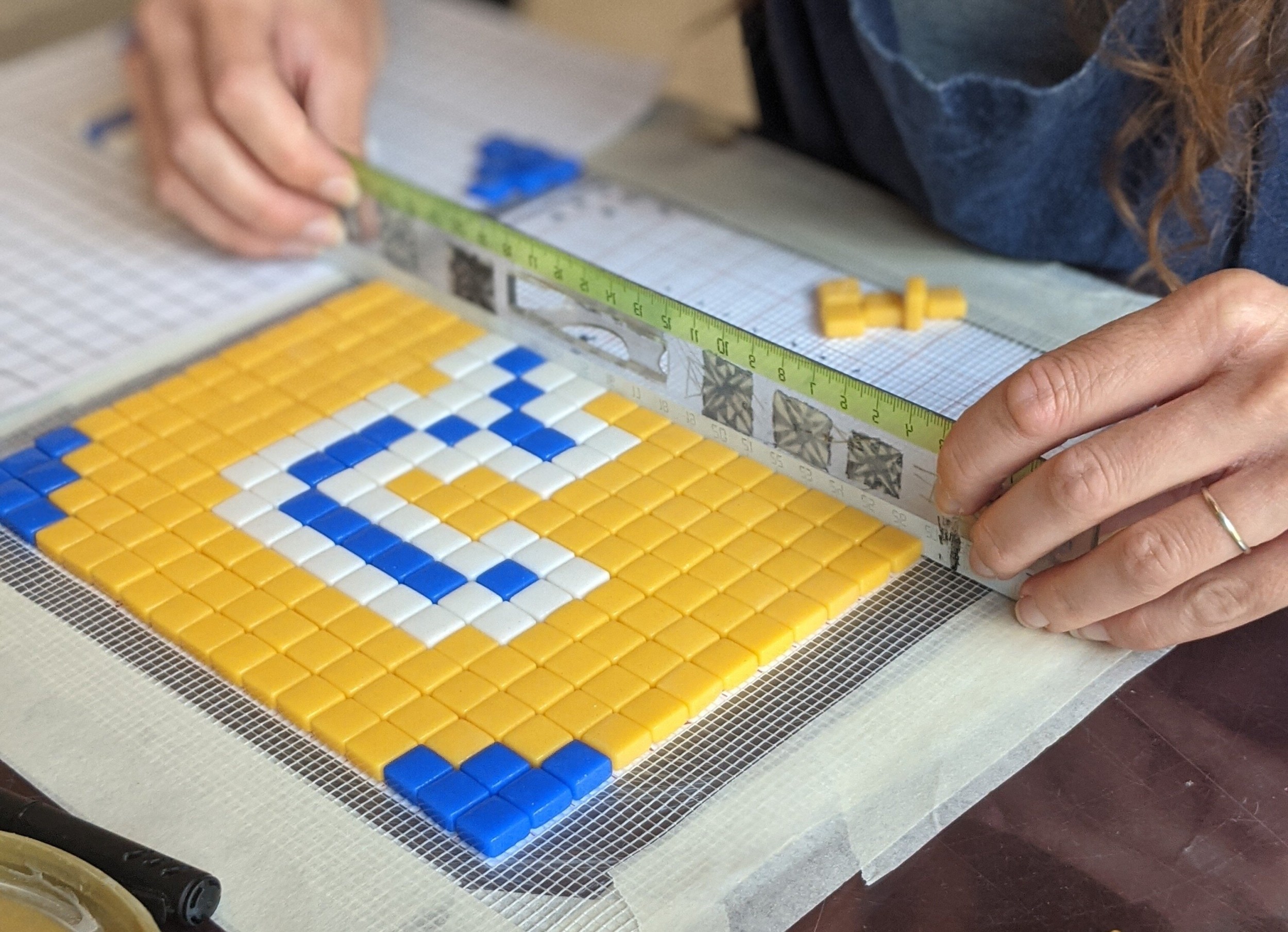 Réalisez votre Pixel Art en mosaïque à Nantes