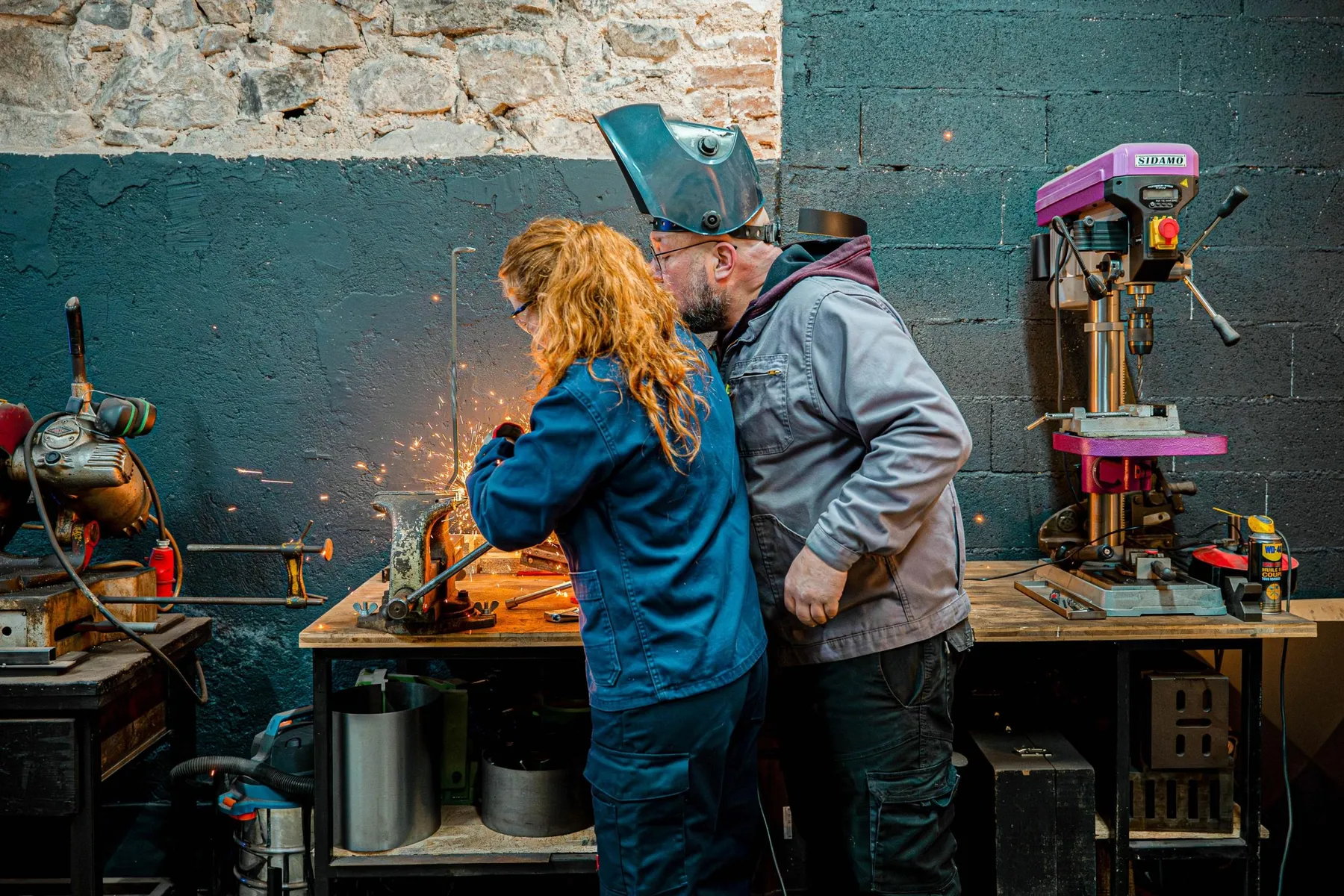 Réalisez votre lampe en métal sur une journée avec Denis - Image n°3 - Wecandoo