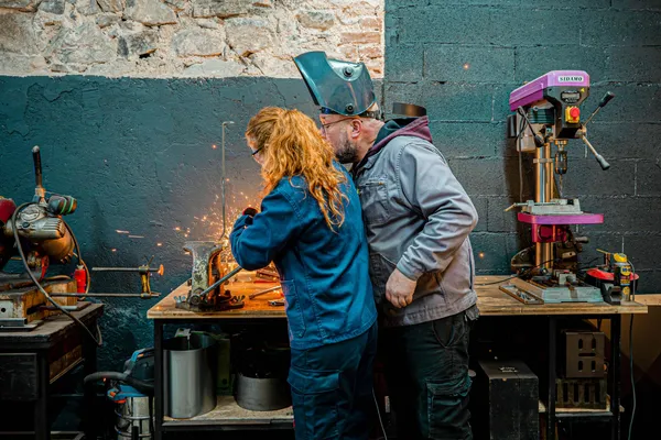 Réalisez votre lampe en métal sur une journée avec Denis - Afbeelding nr. 3 - Wecandoo