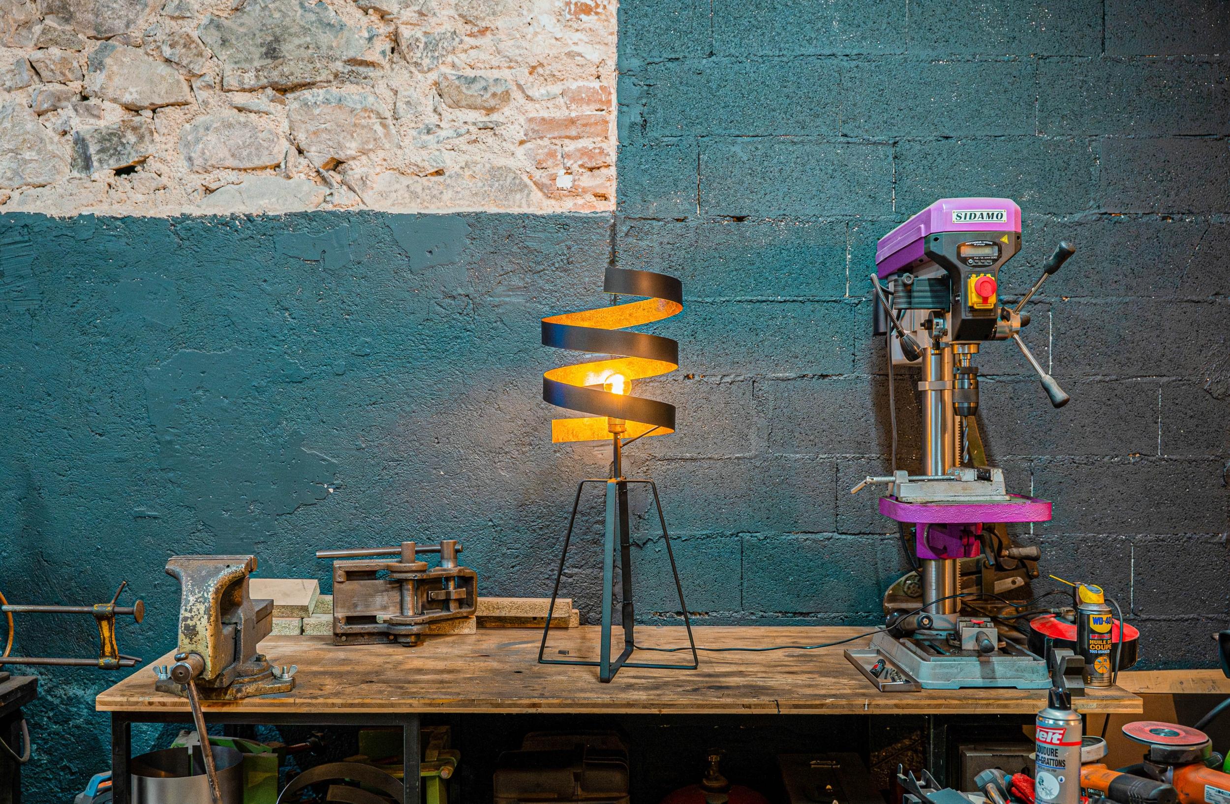 Atelier individuel - Réalisez votre lampe en métal