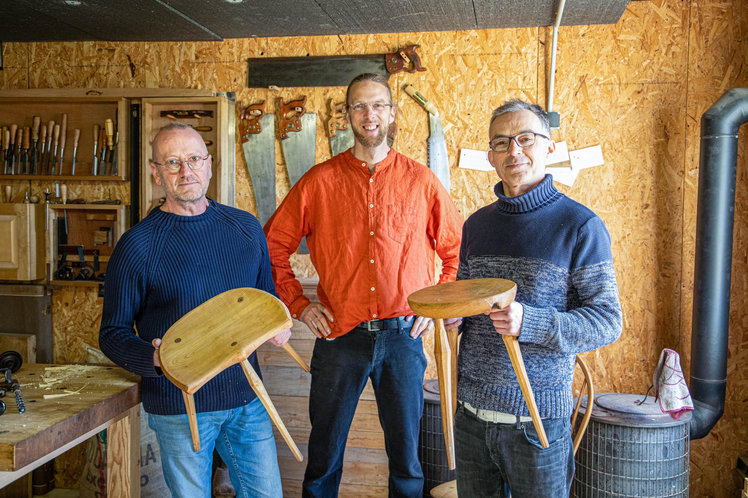 Sculptez votre tabouret à la plane - 3J