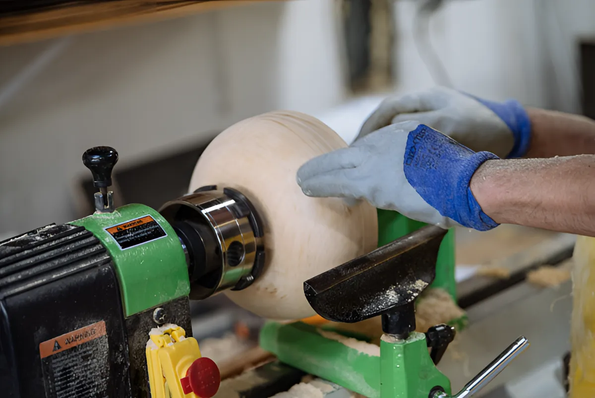 Fabriquez un bol au tour à bois