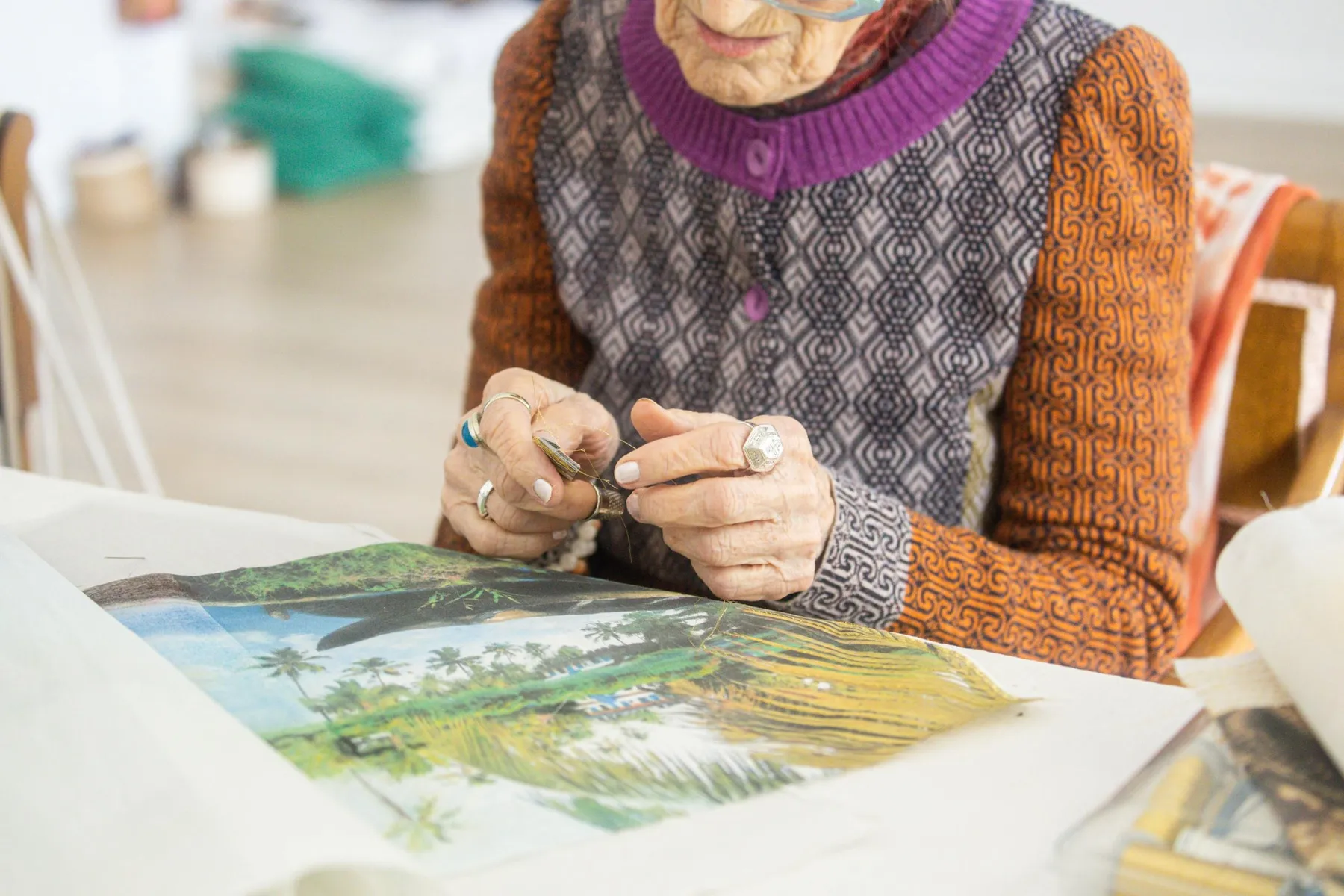 Initiez vous à la broderie avec Laurence - Image n°1 - Wecandoo