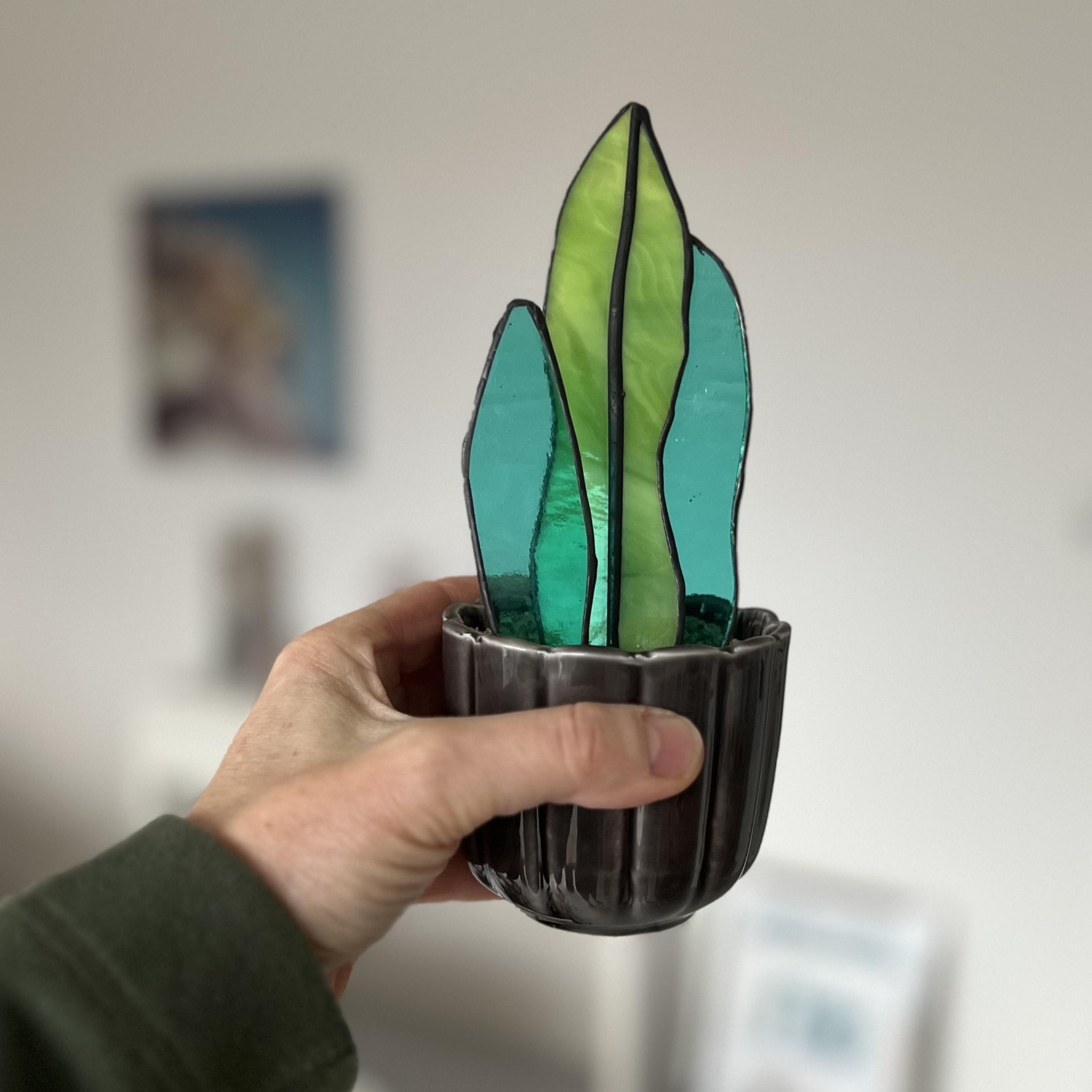 Créez votre cactus en vitrail Tiffany à Clermont-Ferrand