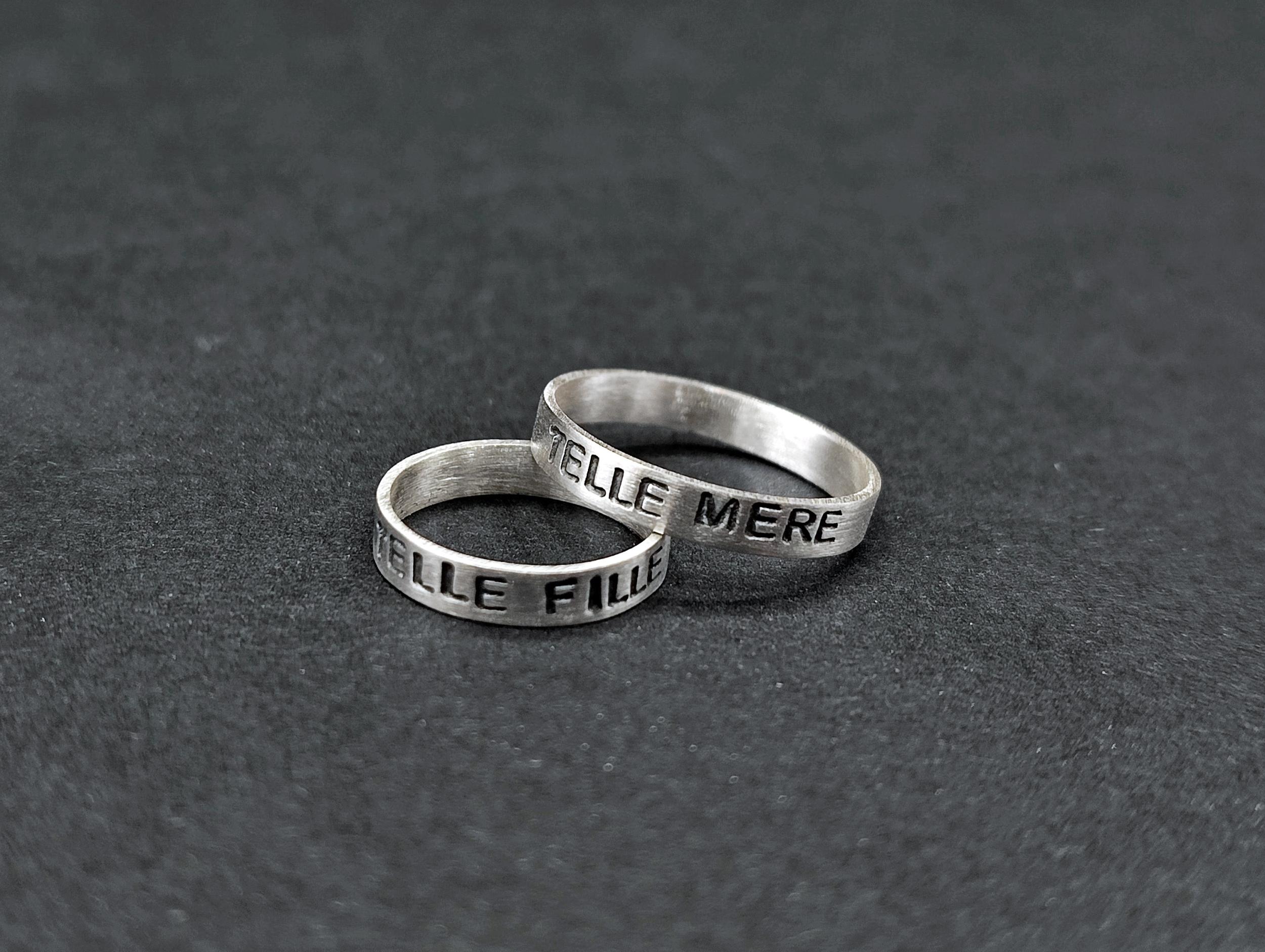 Réalisez vos bagues personnalisées en duo