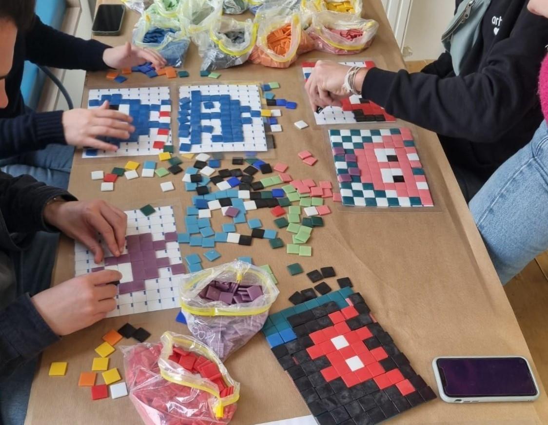 Créez votre Space Invader en duo avec votre enfant