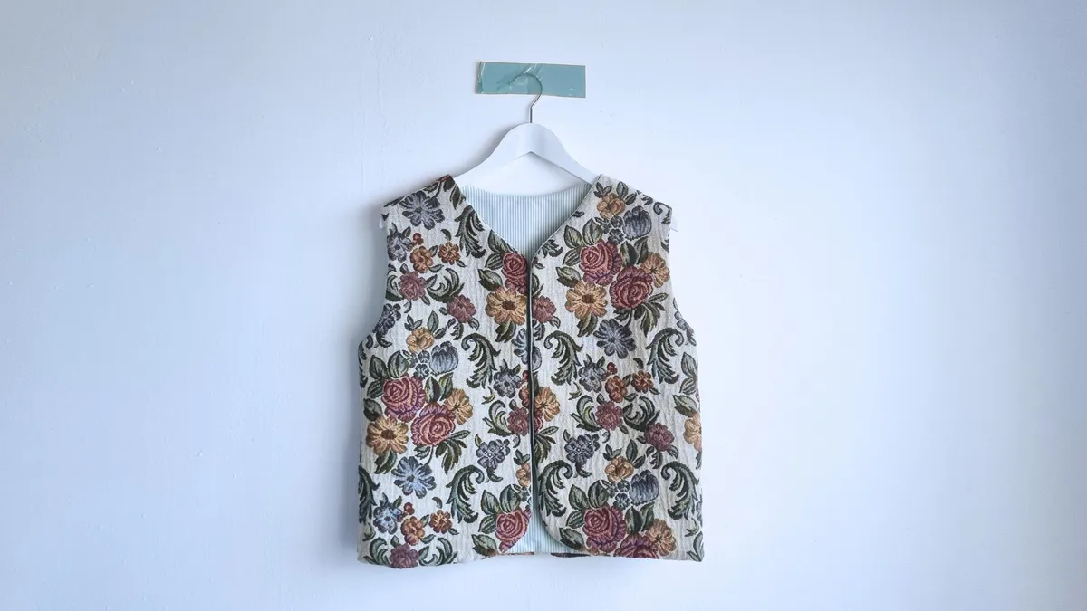 Cousez votre gilet de berger réversible