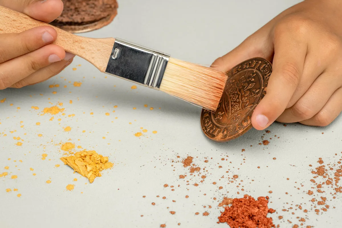 Réalisez votre médaille en chocolat en famille