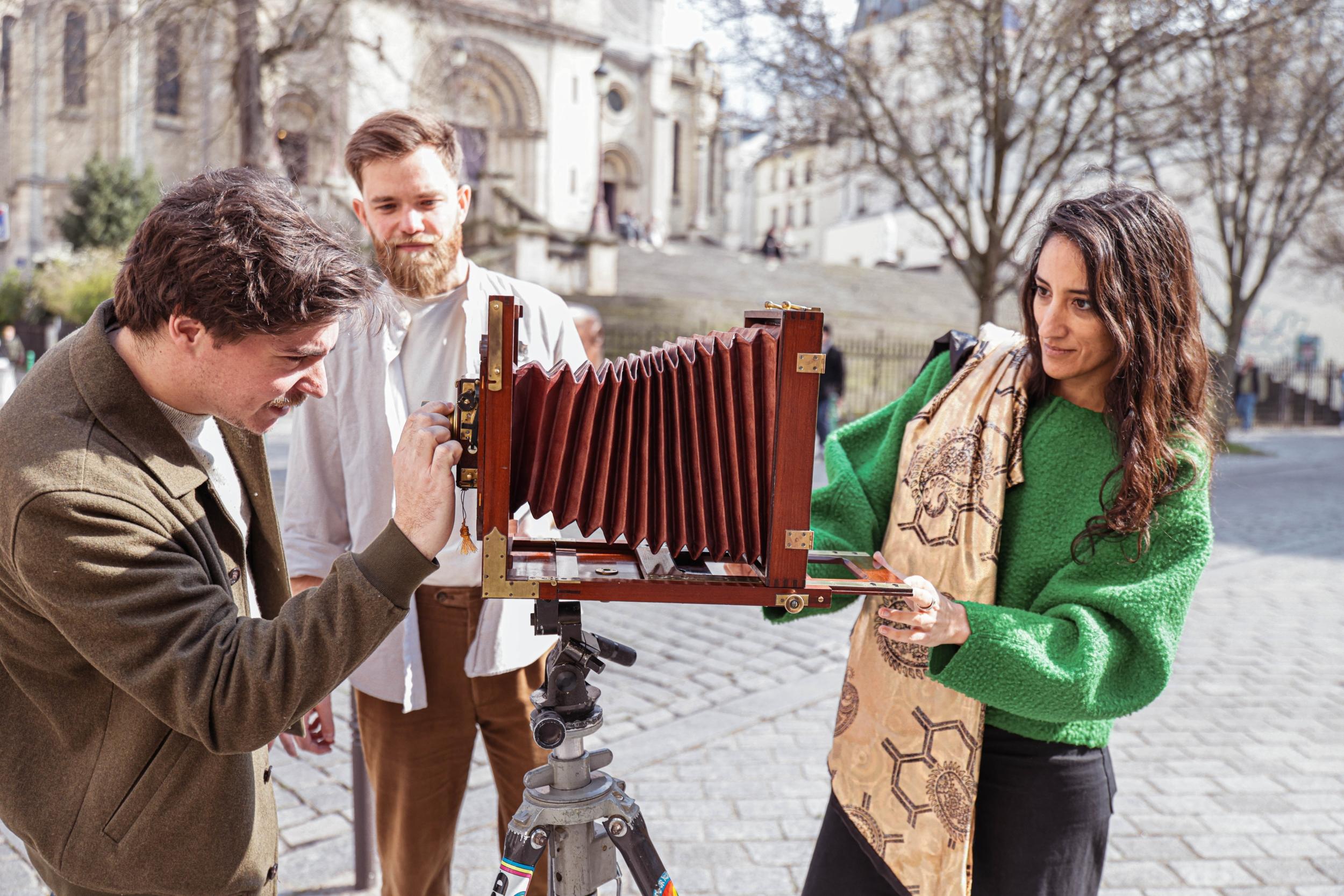 Réalisez votre portrait à la chambre photographique