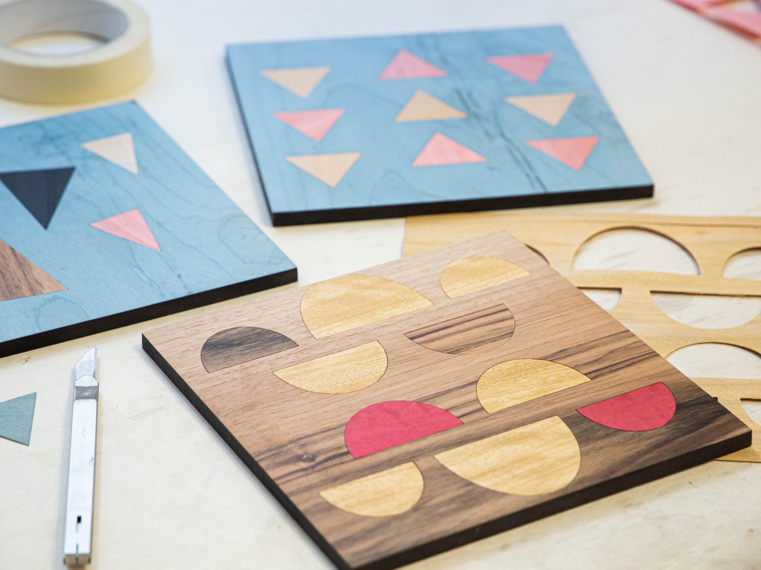 Initiez-vous à la marqueterie contemporaine