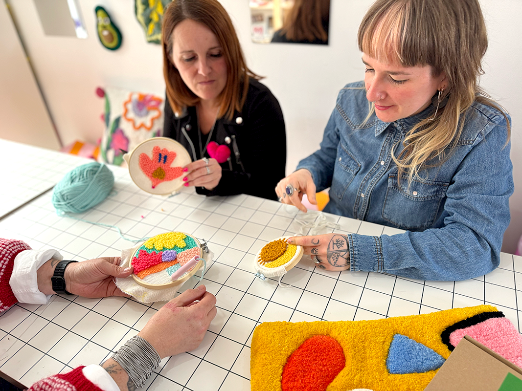 Wecandoo - Initiez-vous au punch-needle avec Sarah - Image n°4