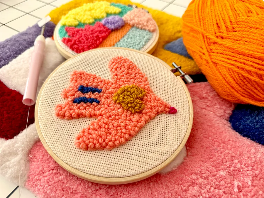 Initiez-vous au punch-needle avec Sarah - Image n°1 - Wecandoo