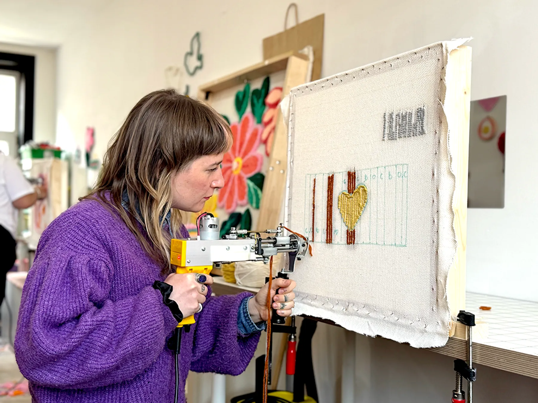 Tuftez votre vase avec Sarah - Afbeelding nr. 2 - Wecandoo