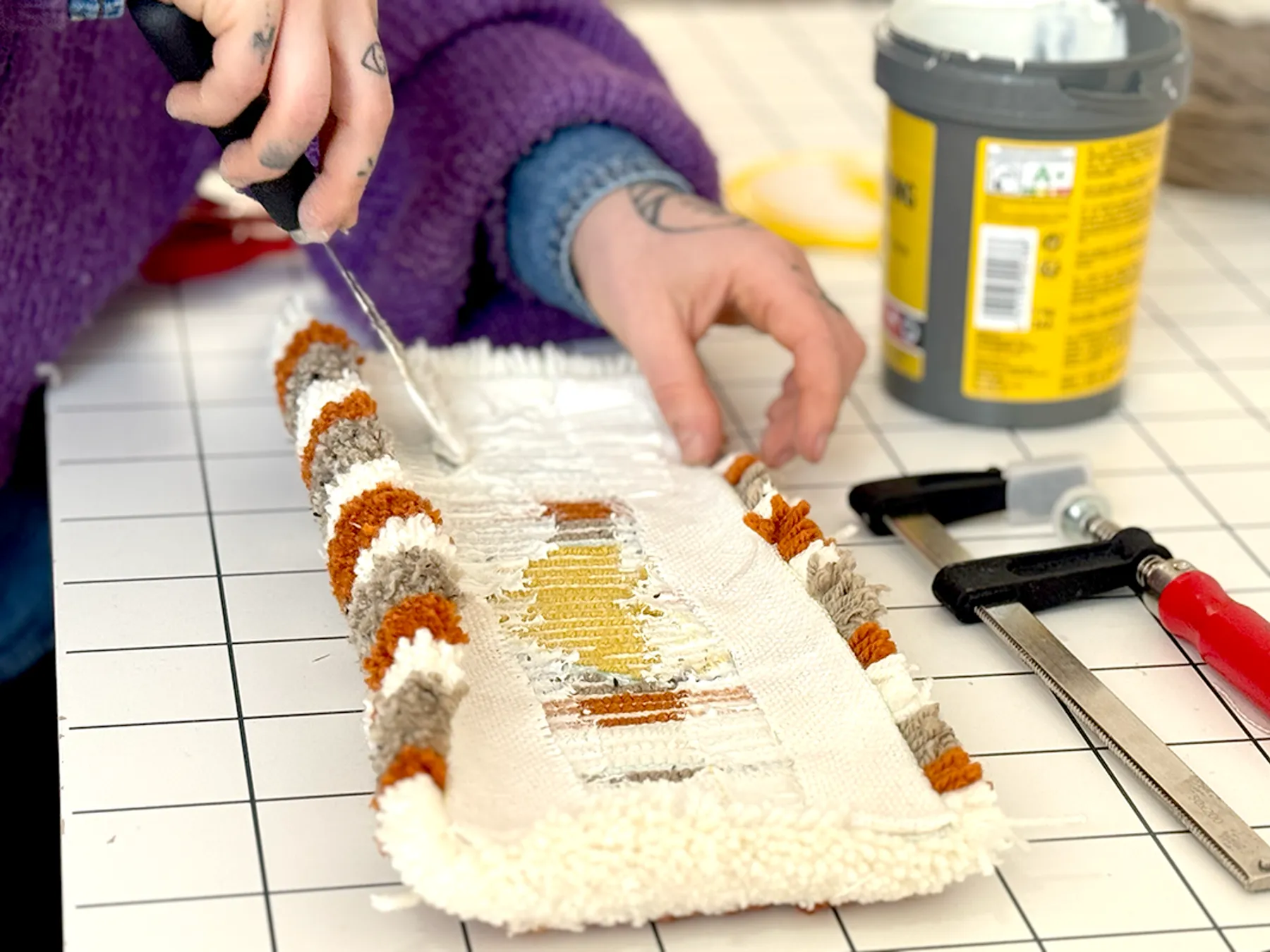 Tuftez votre vase avec Sarah - Afbeelding nr. 4 - Wecandoo