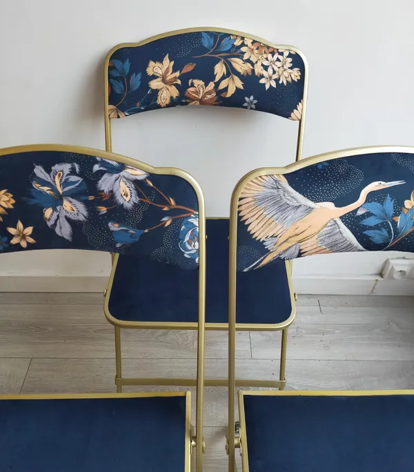 Wecandoo - Tapissez votre chaise pliante vintage