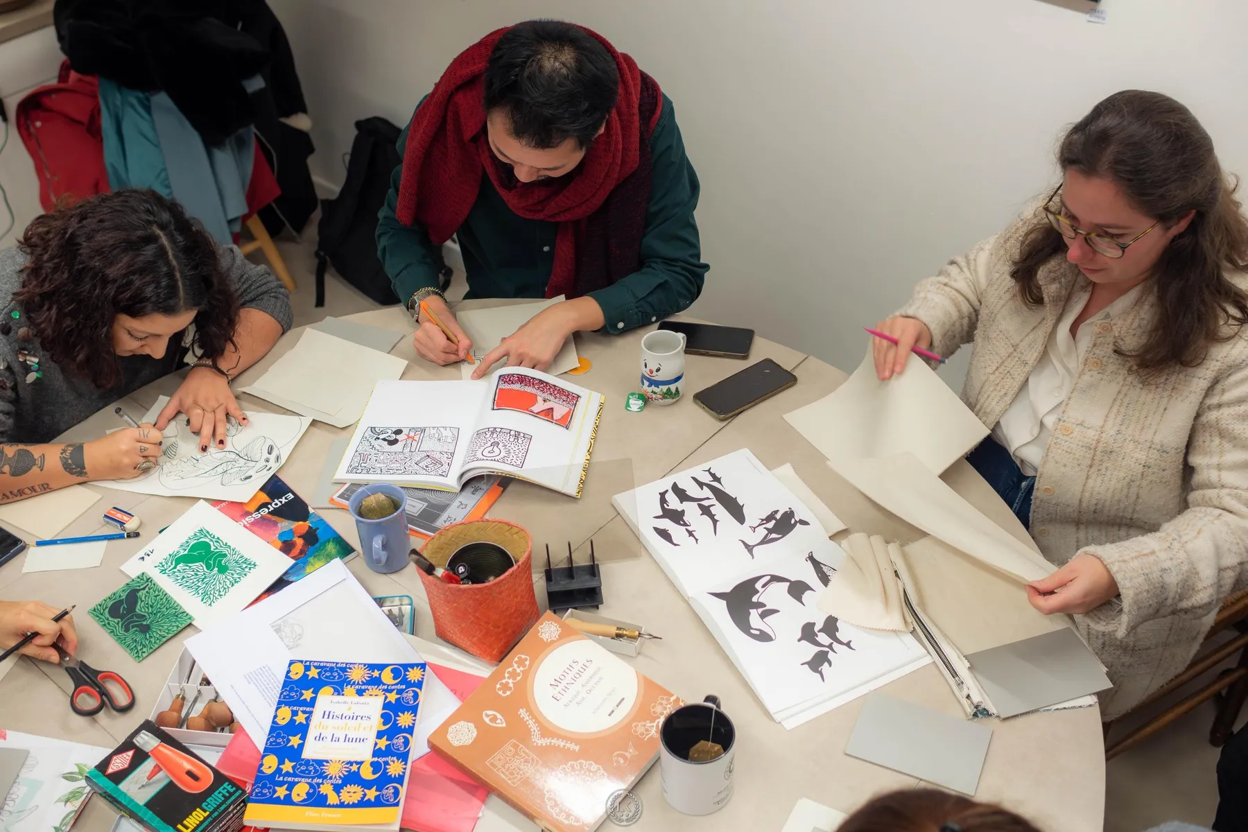 Apéro créatif : créez votre stamp personnalisé avec Veronica - Afbeelding nr. 3 - Wecandoo